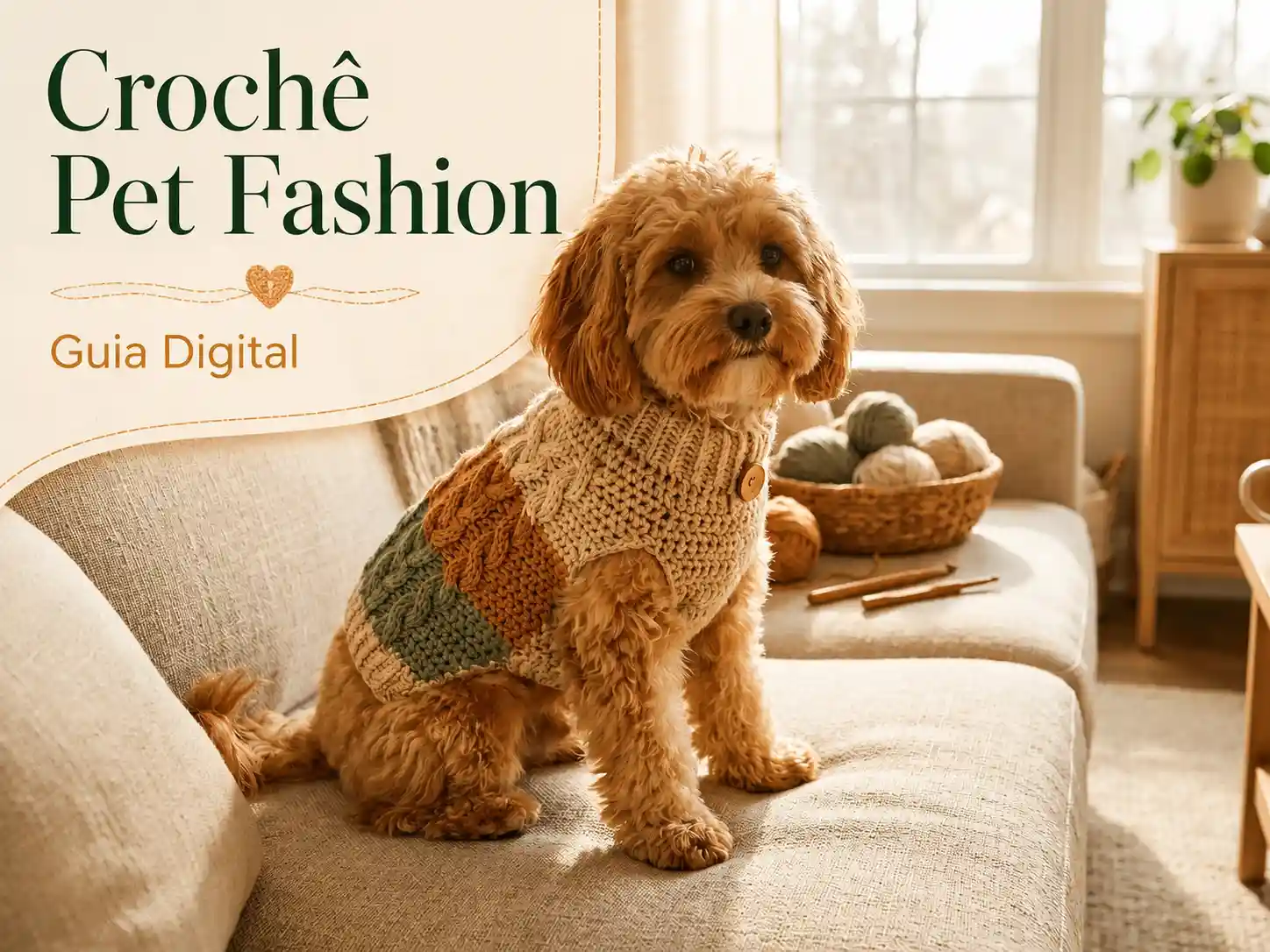Kit digital Crochê Pet Fashion
